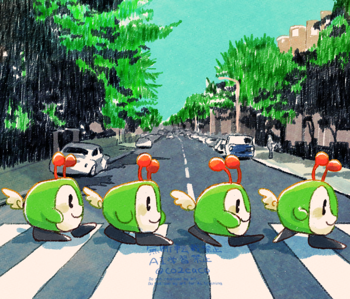 「アビィ・ロード・みんくる」|復活のコードリ🍅のイラスト