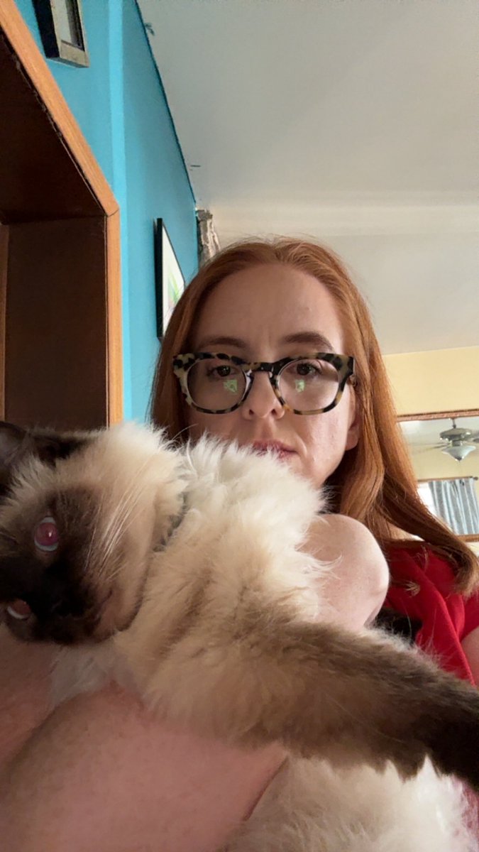 percy does not care that his mom was on tv this morning