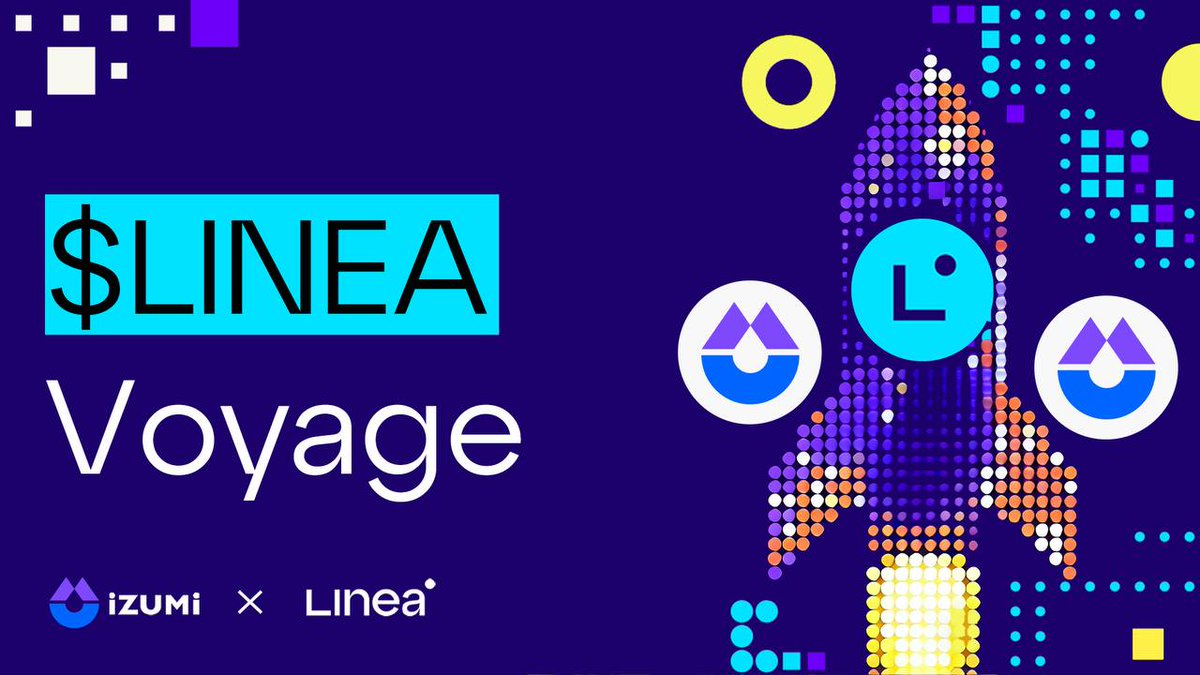 🚀 The $LINEA TGE moment is here!
To celebrate, we’re launching the $LINEA Voyage campaign 🌊

⚡ Follow <a href="/izumi_Finance/">iZUMi Finance | Nasdaq DAT</a>
⚡ Join our Discord
⚡ Swap in $LINEA-related pools on iZiSwap

💰 1000 USDT prize pool — 100 winners 
👉app.galxe.com/quest/izumi/GC…