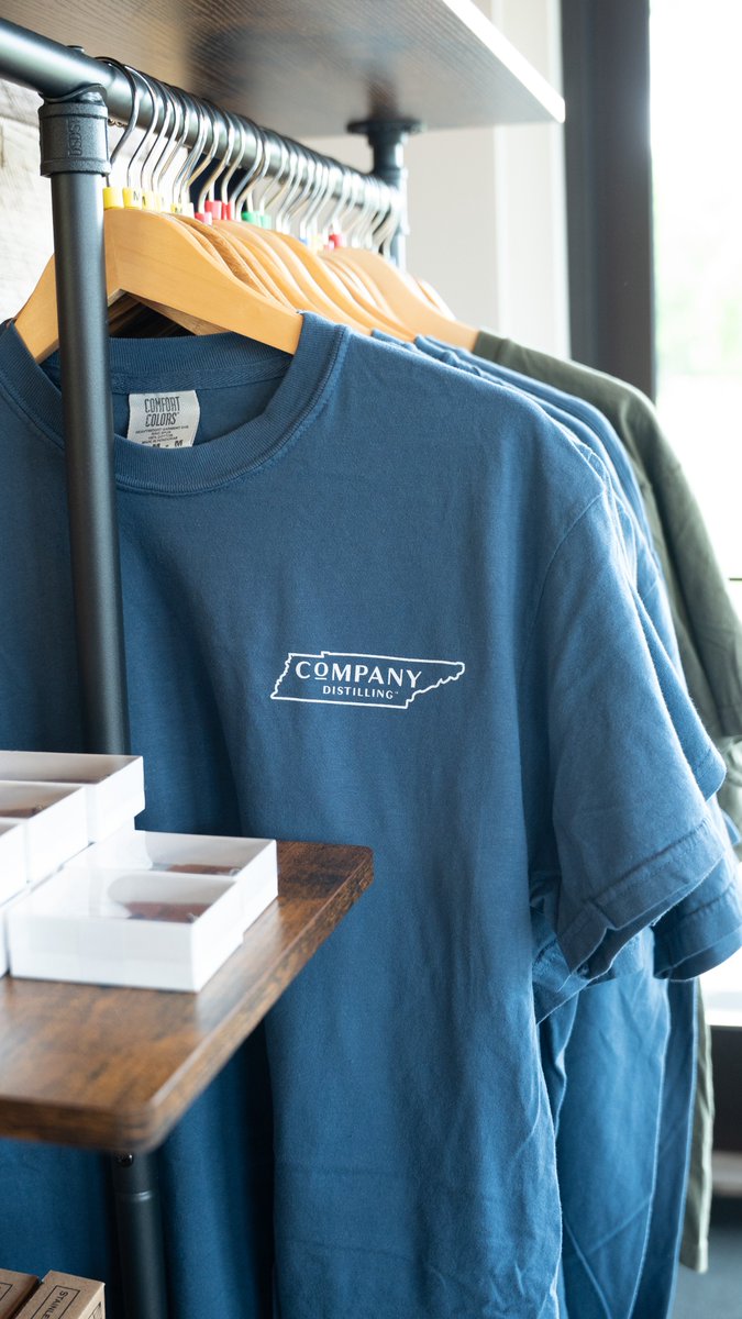 Fresh gear straight from Company Distilling. Perfect for repping Tennessee whiskey culture wherever you go