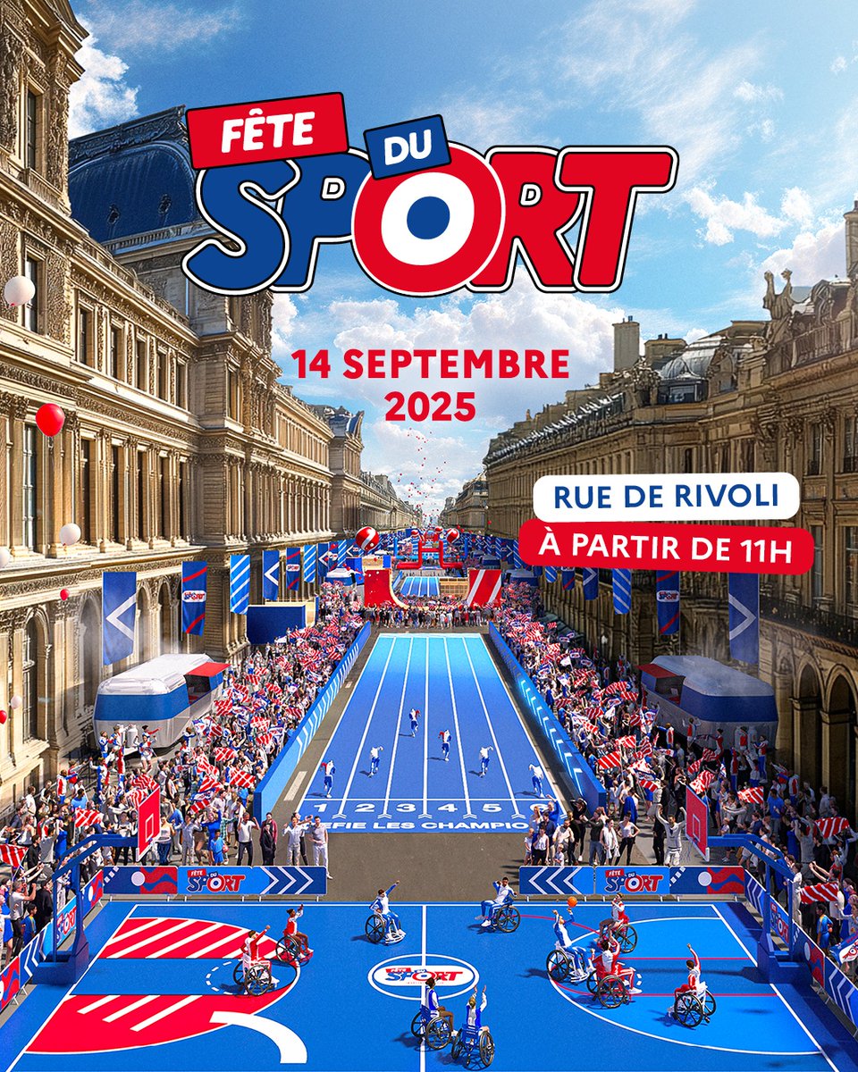 ffechecs's tweet image. Les Échecs auront une place de choix lors de la Fête du Sport dimanche 14 septembre à Paris, avec un vaste espace rue de Rivoli !
Au programme : des initiations, et une simultanée contre Laurent Fressinet, Mitra Hejazipour, Yovann Gatineau et le créateur de contenu Gartin 59 !