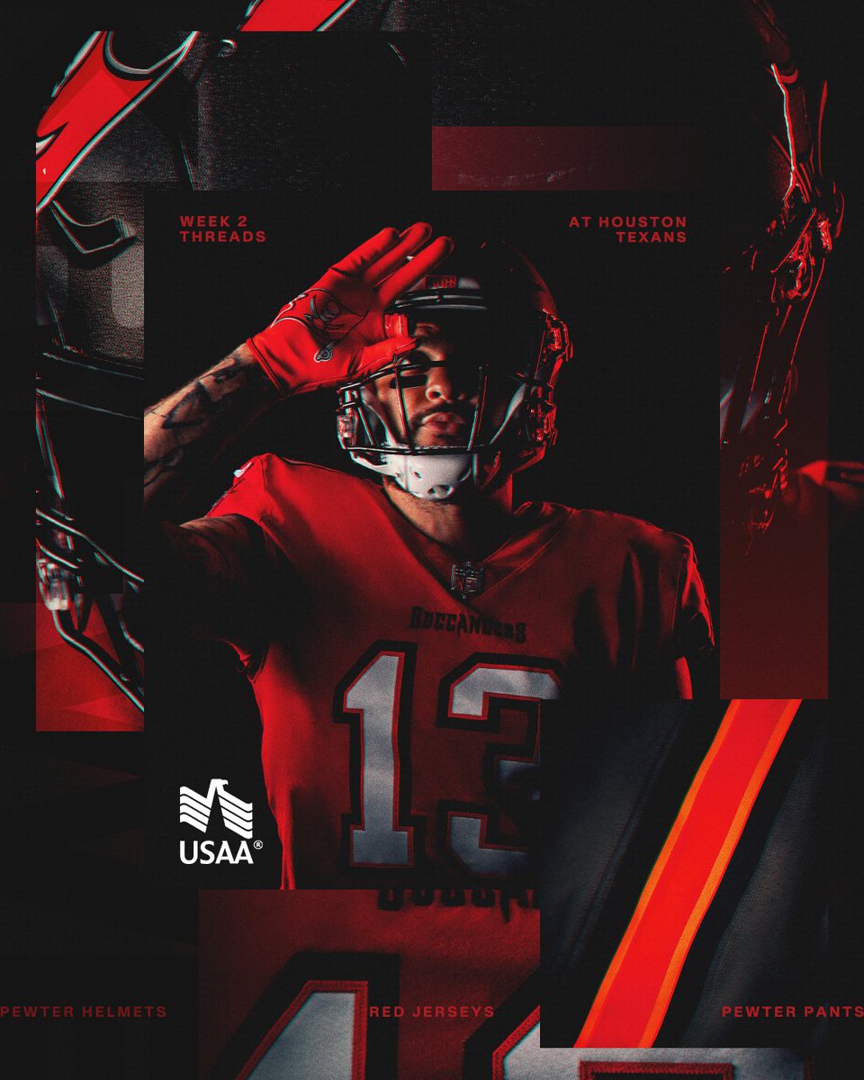 Red jerseys to battle under the Monday night lights 🤩