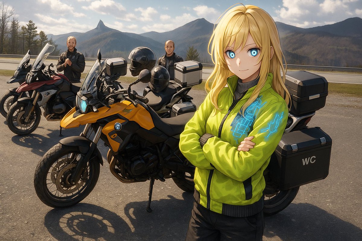 Dburly83 (@dburly83) on Twitter photo GM! 
Nice day for a ride in the mountains! GM! 
Nice day for a ride in the mountains!