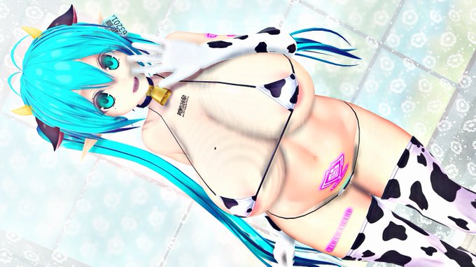 うぉでっか牛ビキニうちのこエステルちゃん #COM3D2 