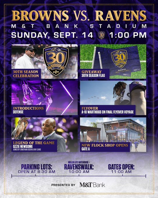 tha_buffalo's tweet photo. Ravens hosting their "30th year anniversary" vs the #Browns is the most blatant disrespect ever allowed in the NFL

-Stole our players, coaches, executives
-We had to fight for our name, history, &amp; colors

If this isn't bulletin board material for CLE, nothing can motivate them https://t.co/9rf1uSqS80