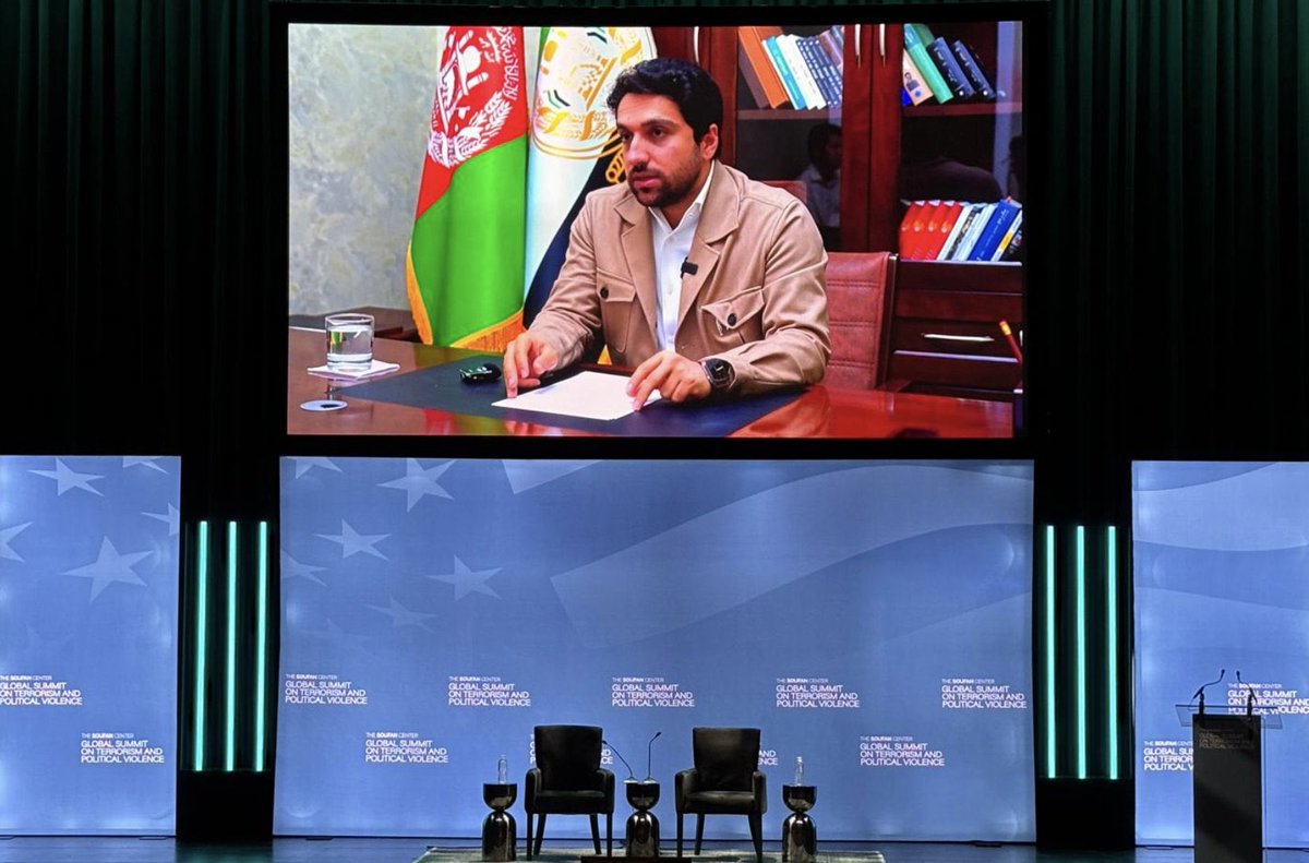 alinazary's tweet photo. We attended the Global Summit on Terrorism and Political Violence, hosted by @TheSoufanCenter at Ground Zero in New York City to mark the 24th anniversary of the September 11 attacks. Senior U.S. officials, international experts, veterans, and families of victims participated to address the ongoing threats posed by terrorist groups and to shape strategic policies.

A central highlight was the September 9 address by @AhmadMassoud, leader of the National Resistance Front of Afghanistan (NRF). He delivered an in-depth analysis of Afghanistan under Taliban rule and warned of the escalating dangers from Al-Qaeda, ISIS, TTP, Ansarullah, and other groups exploiting Afghanistan’s soil to threaten the region and the international community, including the United States.

He also paid tribute to the National Hero of Afghanistan, the late Commander Ahmad Shah Massoud, martyred two days before 9/11, recalling his warnings about Taliban and Al-Qaeda threats to the United States and underscoring the link between his assassination and the 9/11 attacks carried out by Al-Qaeda.

We thank The Soufan Center for leading the global discourse on terrorism and extremism and for inviting us to this important event.
 #September11