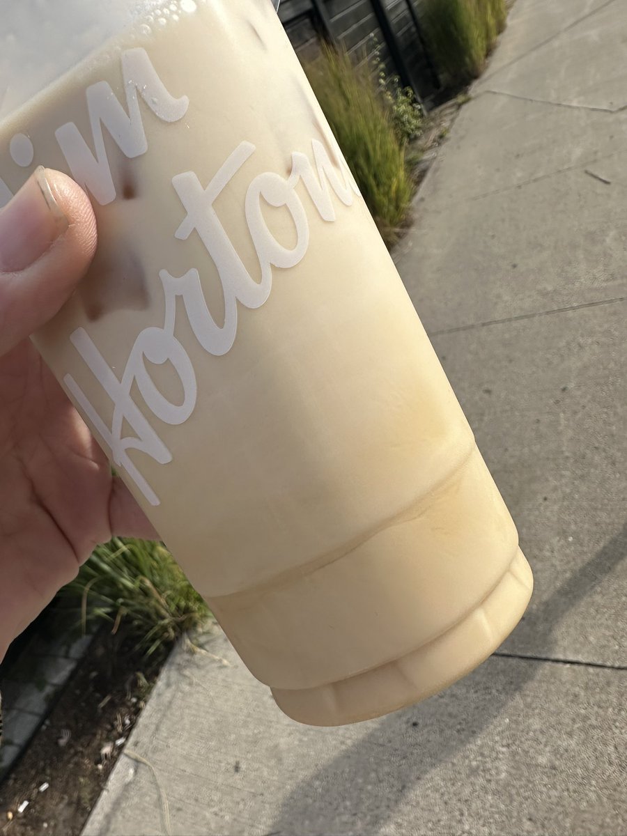 Thanks for the cup of cream. I guess I’ll go somewhere else for the coffee…