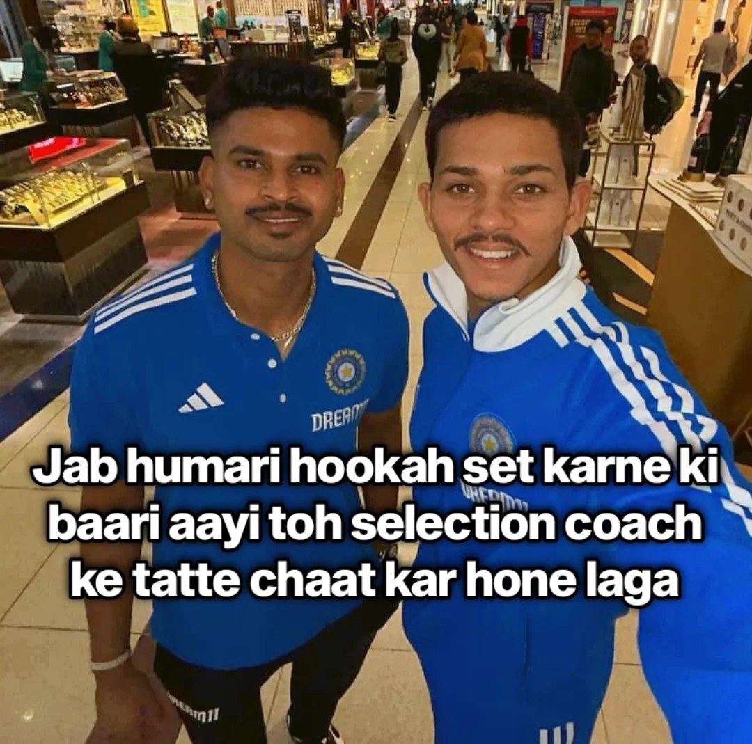 Harshit bhai training de do kuchh Shreyas Iyer aur Yashasvi Jaiswal ko bhi 🫡