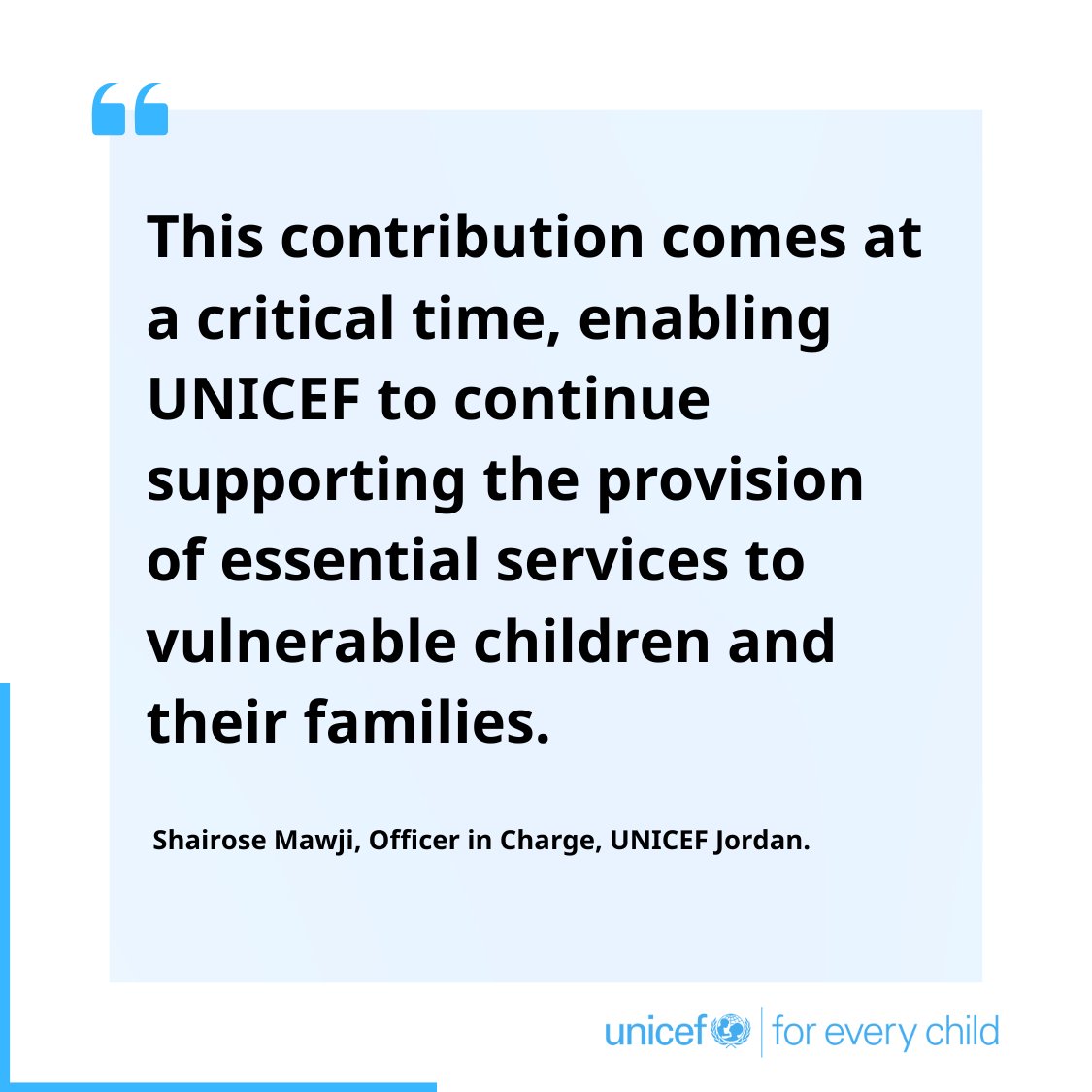UNICEFJordan's tweet photo. We are grateful to the Government of Ireland for our continued partnership and their generous support. @irlembjordan @Irish_Aid @IrlAmbJordan @ShairoseM