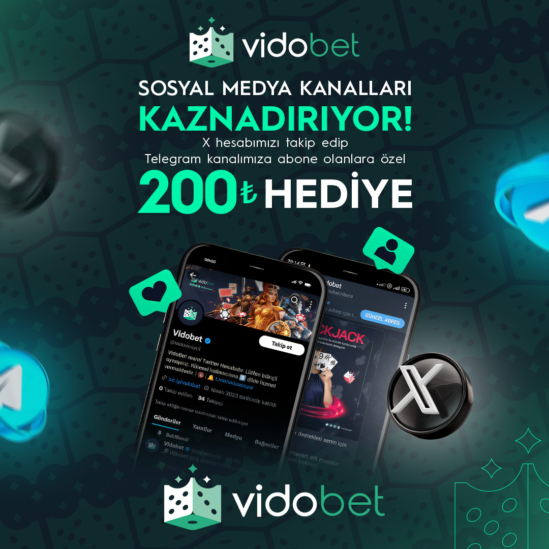 🎉 PRAGMATIC HAFTASI 🎰

🔥 Sadece Pragmatic slotları için geçerli!

💸 Maksimum bonus: 2.500 TL

⏰ Günde 1 yatırım için talep edebilirsiniz.

✅ Sosyal Medya Hesaplarımızı Takip Edin , Güncel Duyuruları ve Etkinlikleri Kaçırmayın!

📱 Telegram (t.me/vidososyal)