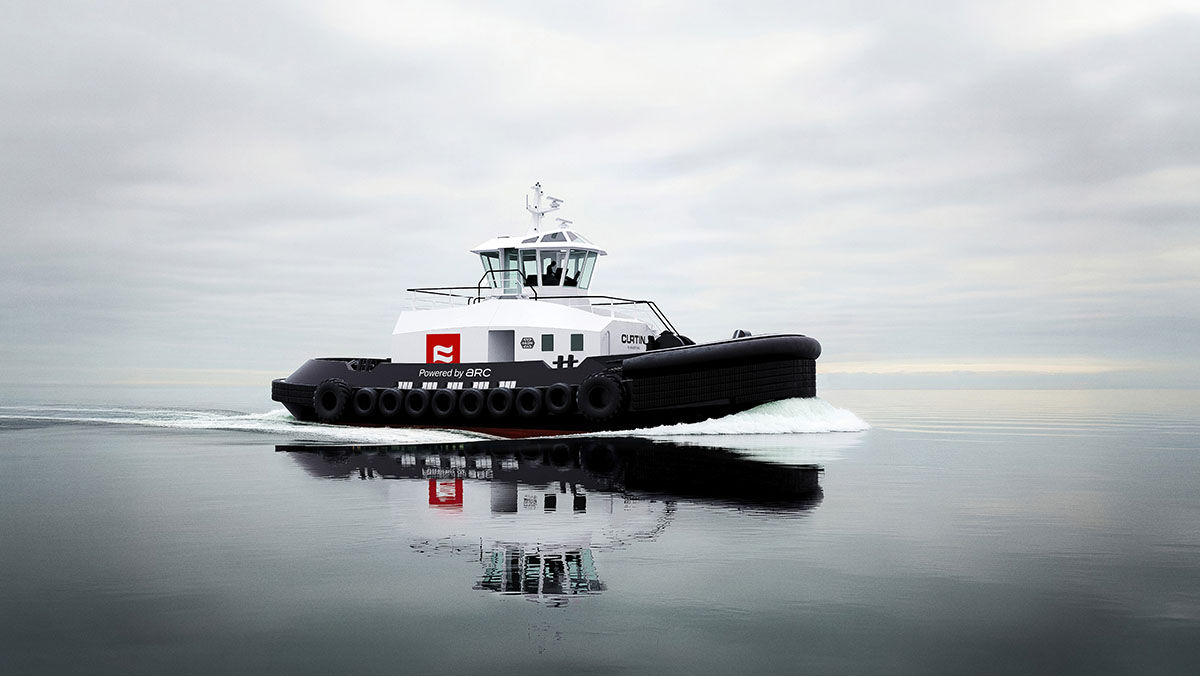 We’ve signed a $160 million contract with <a href="/CurtinMaritime/">Curtin Maritime</a> to deliver eight hybrid-electric tugboats — the largest electric workboat deployment in marine industry history. Hitting the water in 2027. 

Learn more: arcboats.com/blog/curtin-ma…