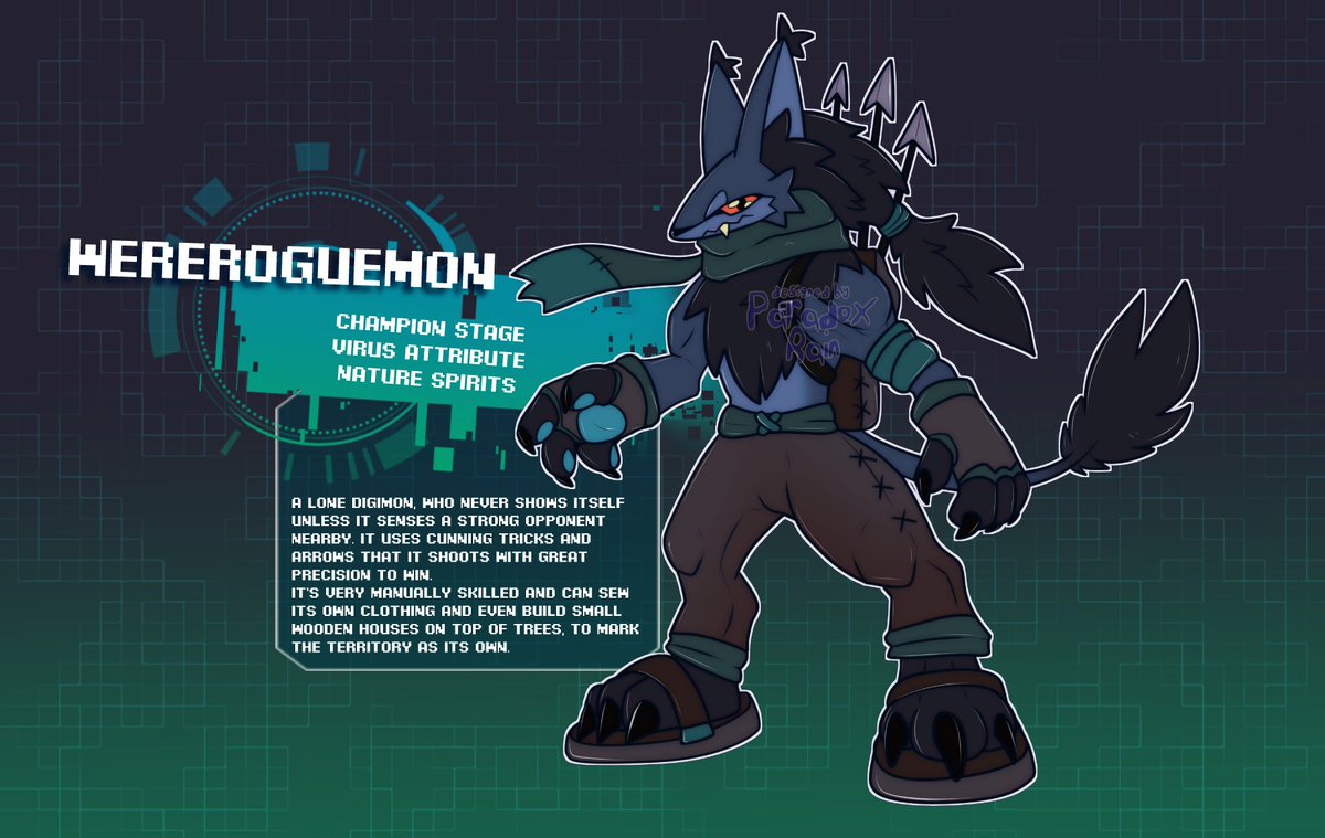 Rain (@paradox_rain) on Twitter photo Meet Roguemon, the #digimon DigiDestined partner of MRDraco! ๐ Meet Roguemon, the #digimon DigiDestined partner of MRDraco! ๐
