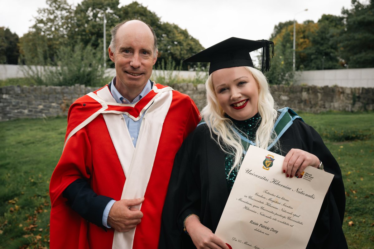 MU Psychology (@mupsychdept) on Twitter photo The psychology department extends warm congratulations to Roisin Deery on her recent MSc Research conferring 🎓
Roisin was pictured on the day with proud supervisor Prof Seán Commins 📸
<a href="/RoisinDeery/">Roisin Deery</a> <a href="/MaynoothUni/">Maynooth University</a> The psychology department extends warm congratulations to Roisin Deery on her recent MSc Research conferring 🎓
Roisin was pictured on the day with proud supervisor Prof Seán Commins 📸
<a href="/RoisinDeery/">Roisin Deery</a> <a href="/MaynoothUni/">Maynooth University</a>