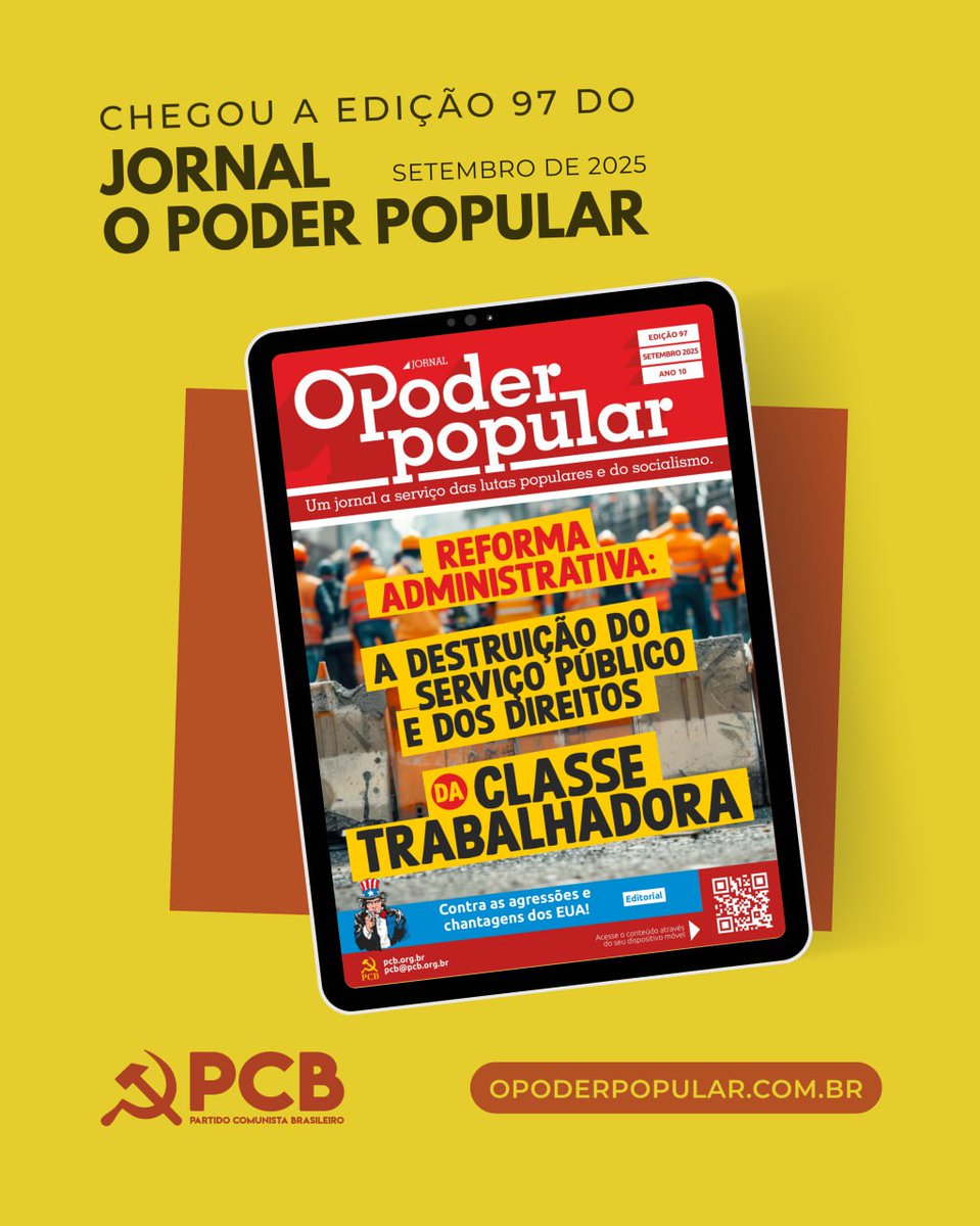 OPoderPopular's tweet image. pcb.org.br/portal2/33134