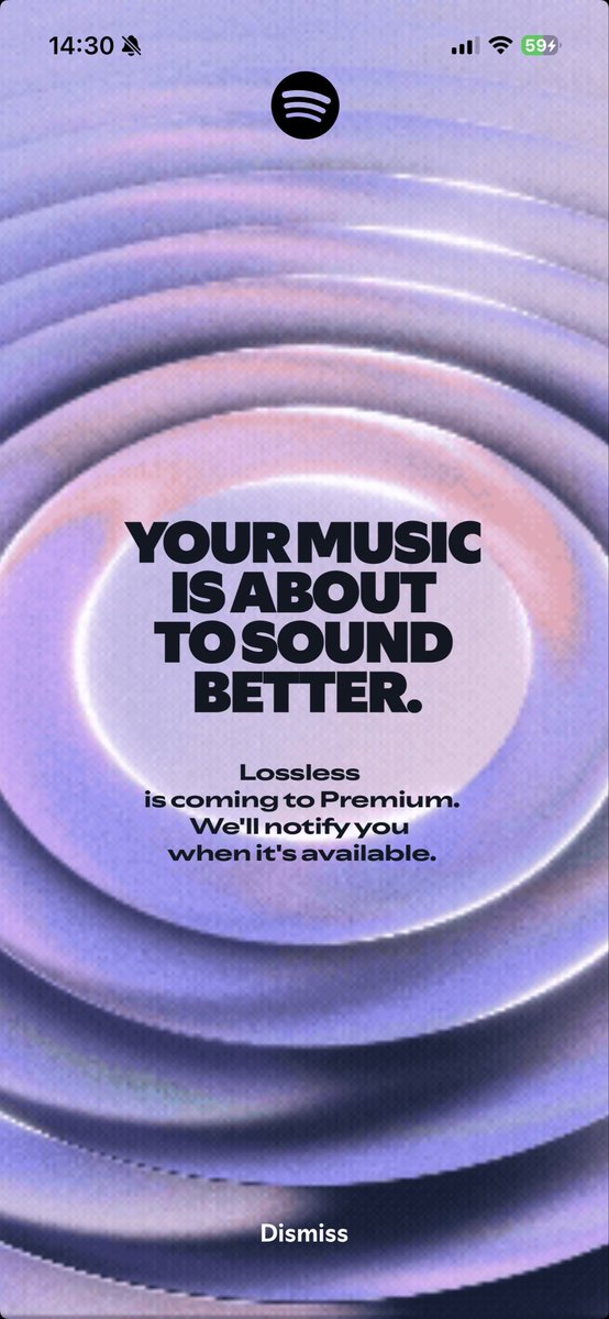 Absolutely crazy how long it’s taken Spotify to go lossless.