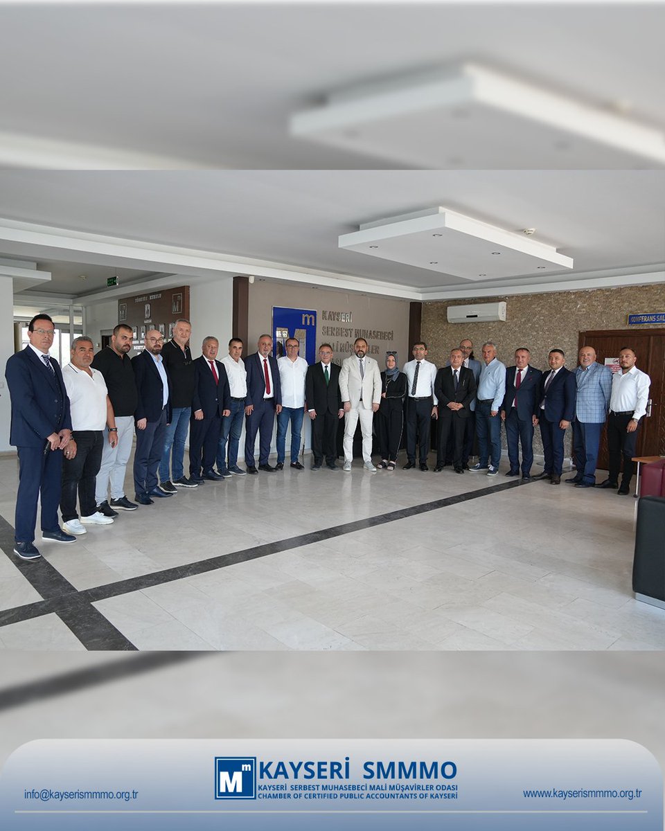 TÜRMOB Genel Başkan Adayı, YMM Ali Nazım TEKELİOĞLU, TÜRMOB Yönetim Kurulu Üyesi SMMM Murat DEMİRTAŞ, Türkiye Meslekte Birlik Platformu Genel Sekreteri SMMM Asım KARAMAN ve İstanbul Meslekte Birlik Başkanı SMMM Ethem Yüksel KAHVECİ ile birlikte odamızı ziyaret etmişlerdir.