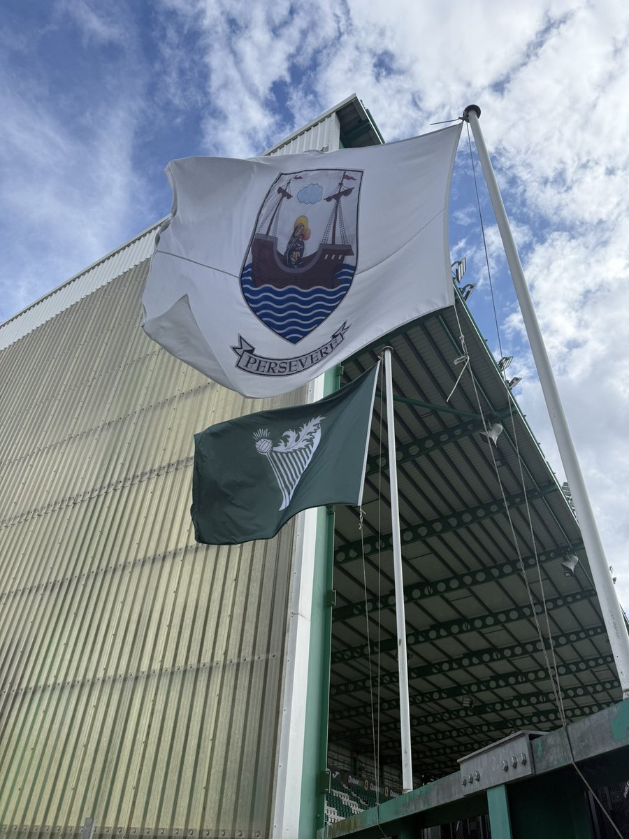 The set up begins for Saturdays match… #hibs