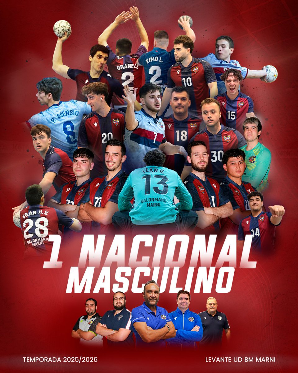balonmanomarni's tweet photo. 📸 Equipo completo, ilusión intacta ✨
Os presentamos la plantilla del 1ª Nacional Masculino que arranca esta semana la liga con ganas de darlo todo.
Con la experiencia de quienes renuevan, la ilusión de las caras nuevas y la confianza de tener a Patxi Martí guiándolos. https://t.co/pcpv5p9rAy