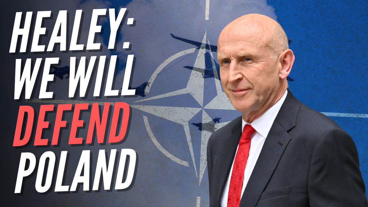 Healey: UK Will Help Bolster Polish Air Defences order-order.com/2025/09/10/hea…