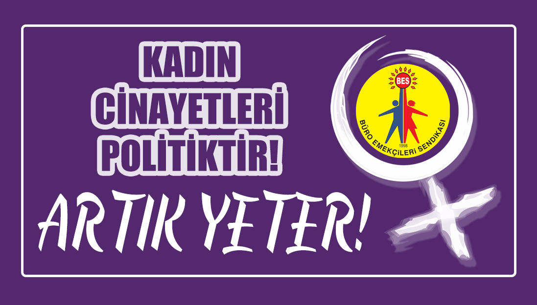 Kadın cinayetleri politiktir! ARTIK YETER!
Ankara’da yüksek mühendis Başak GÜRKAN, boşanma aşamasında olduğu eşinin babası tarafından, 5 yaşındaki kızının gözleri önünde katledildi…
Üzgünüz, öfkeliyiz!

Kadınların öldürülmediği yarınlar istiyoruz!

👉 İstanbul Sözleşmesi’nin