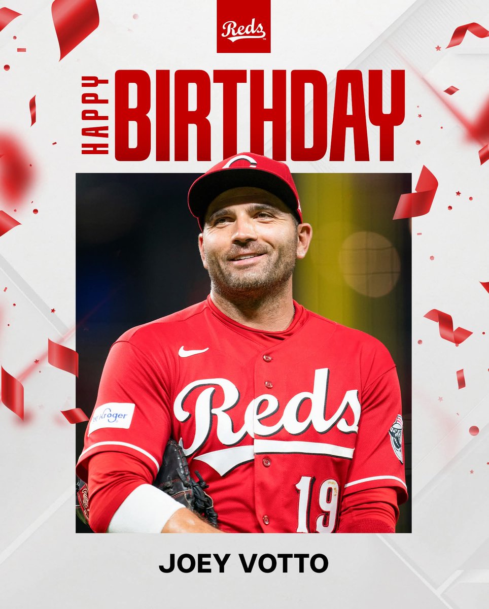 We miss you,  <a href="/JoeyVotto/">Joey Votto</a> 
❤️⚾️🐐
