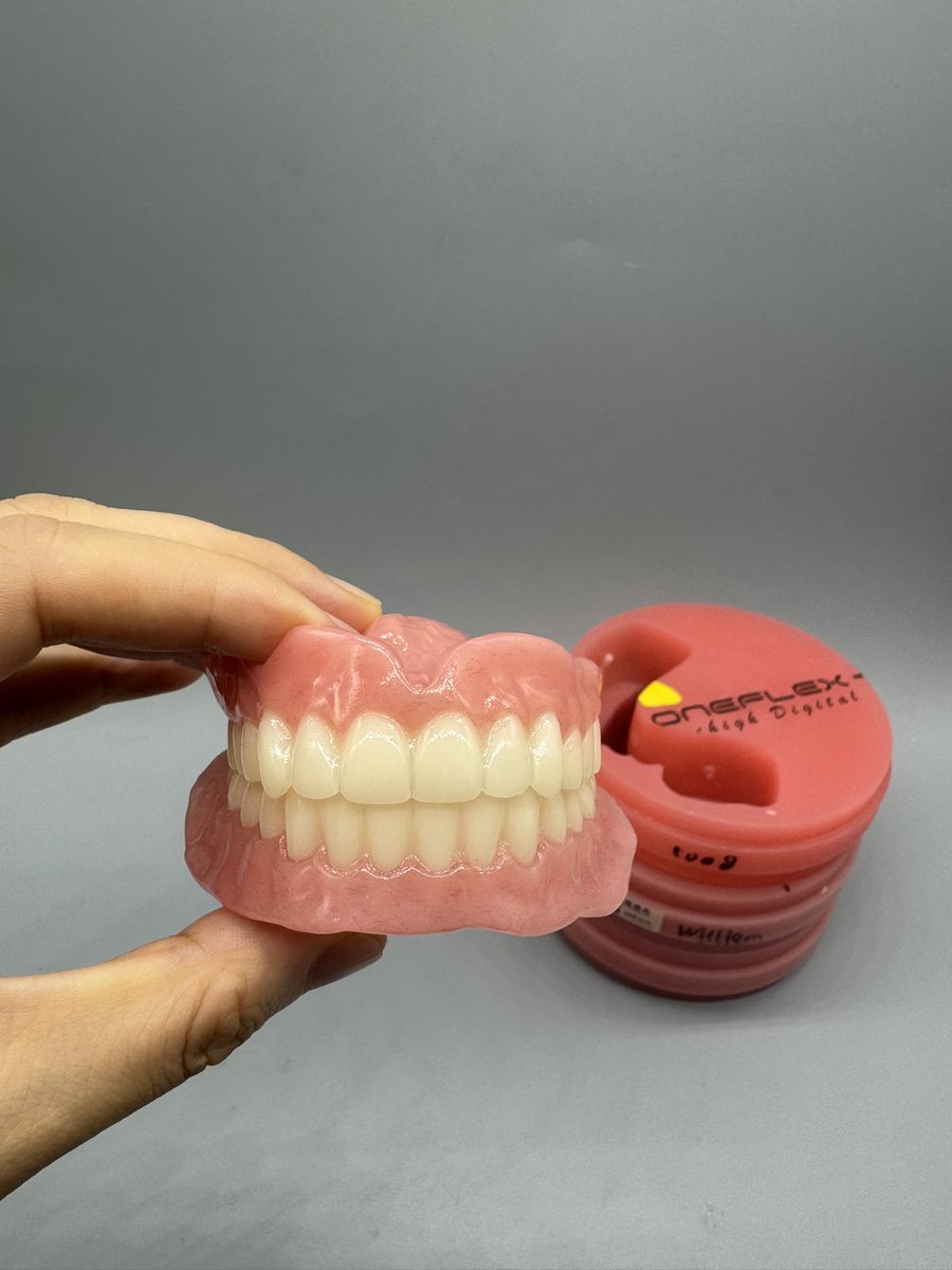 Milled complete dentures