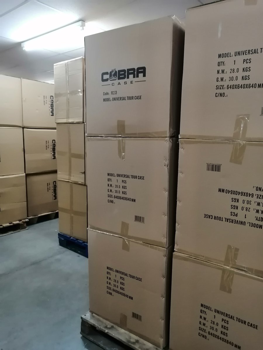 terralec's tweet image. A huge selection of our Flight Cases are now back in stock!
Perfect for protecting gear on tour, travelling with delicate equipment or using as storage.
Shop our Full Range Online at: shorturl.at/va3eN
#FlightCases #GearProtection #BackInStock #ContainerDay