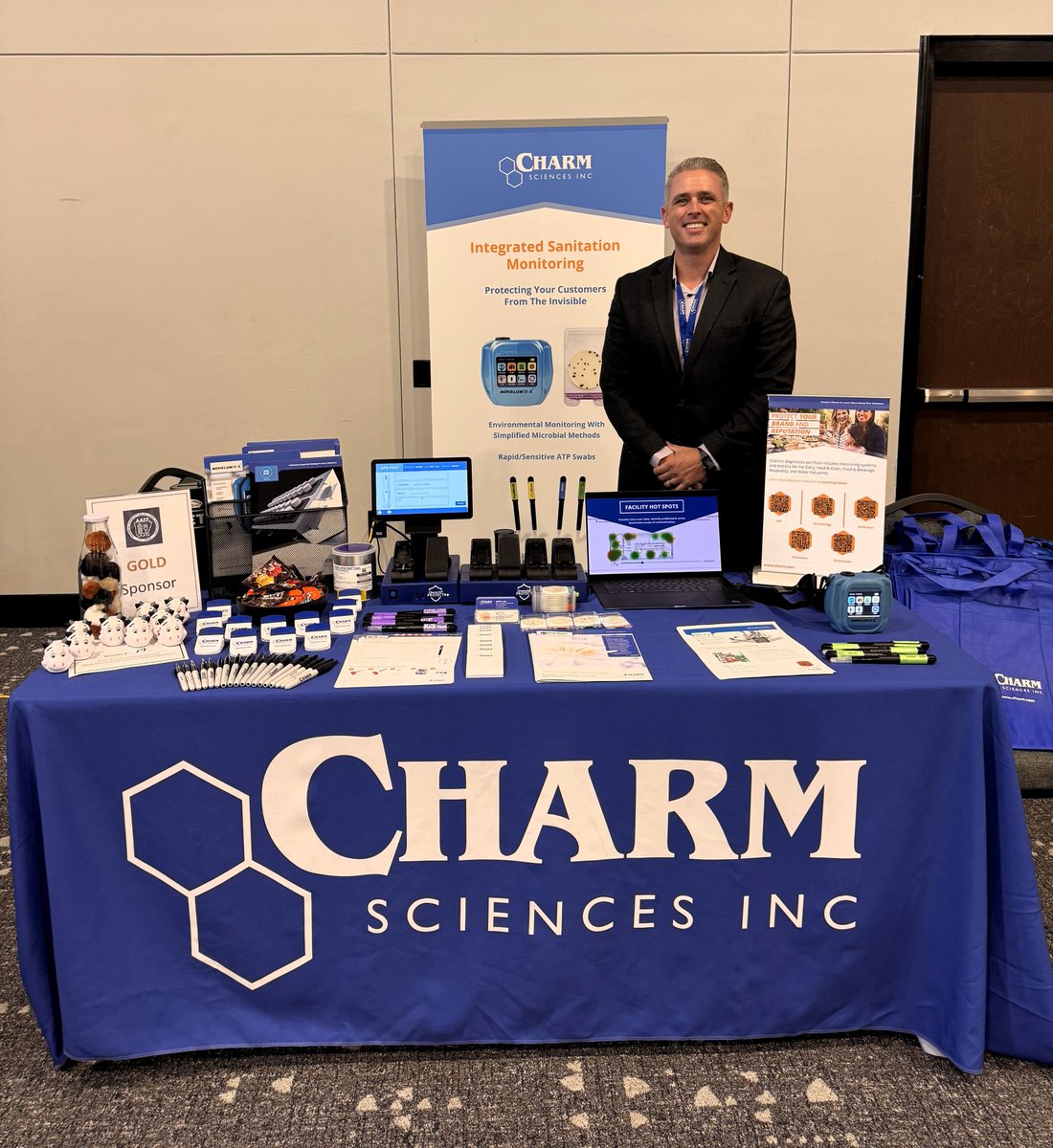 Charm is a proud Gold Sponsor of the Arkansas Association for Food Protection’s 17th annual meeting. Stop by to ask Josh your #foodsafety questions.