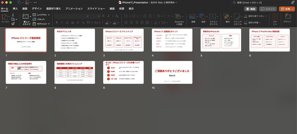 けいたろう@2月27日発売「AIで作るプレゼン資料入門ガイド」 tweet media