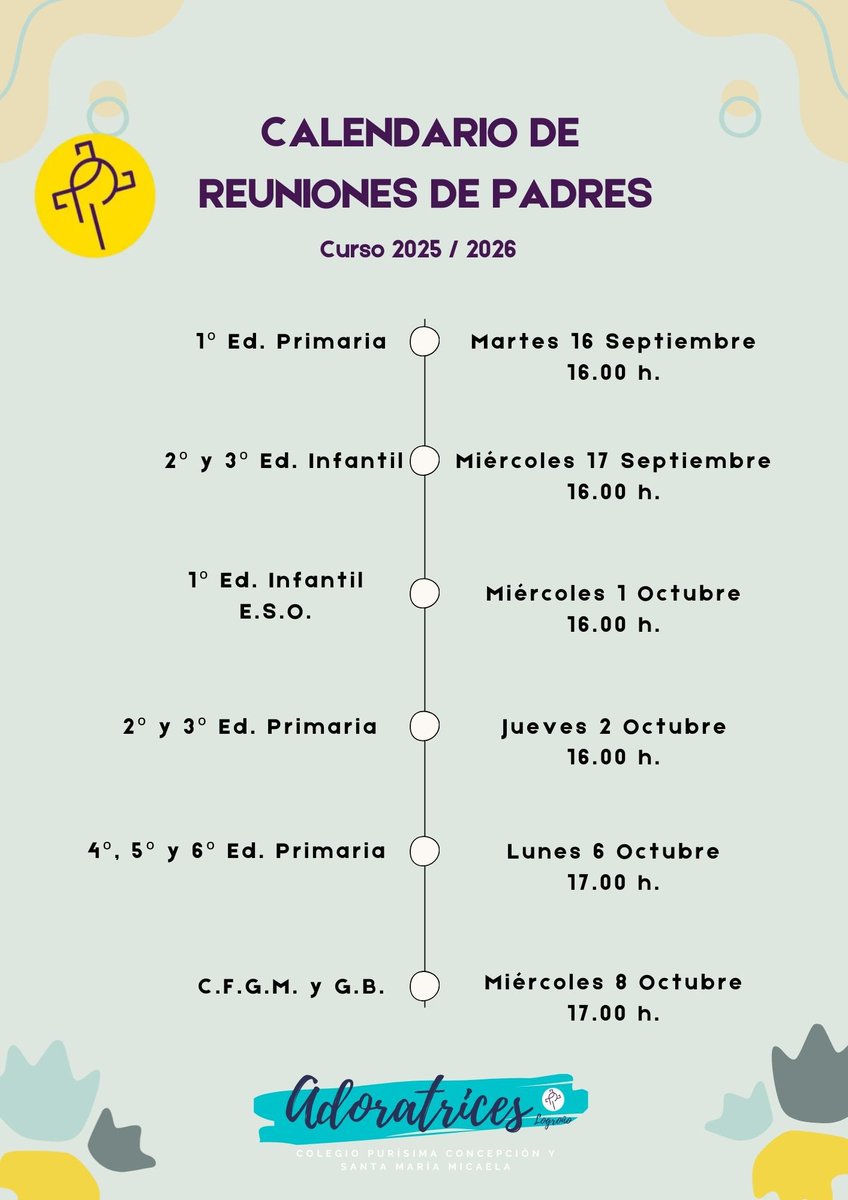 Colegio Adoratrices Logroño tweet media