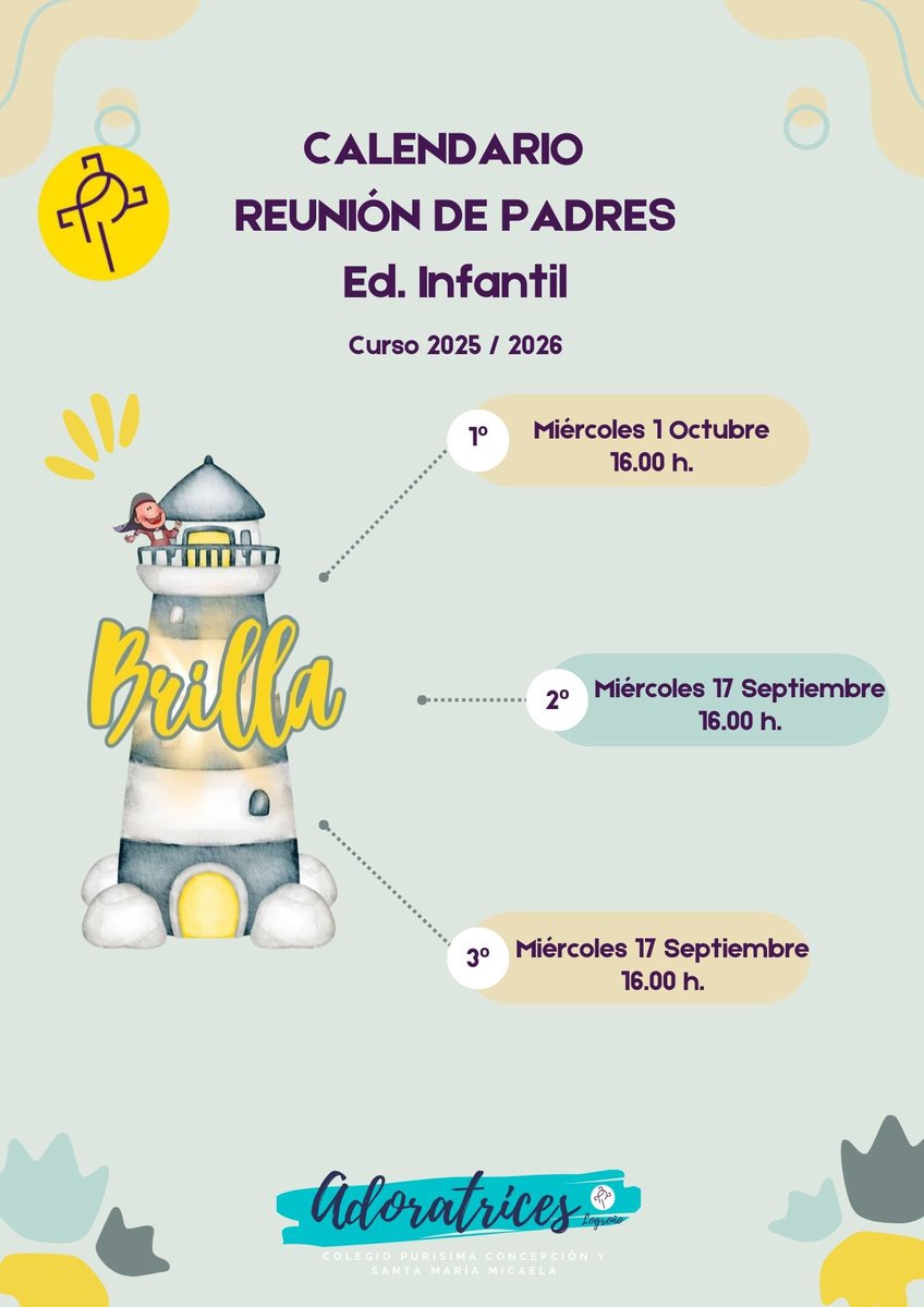 Colegio Adoratrices Logroño tweet media