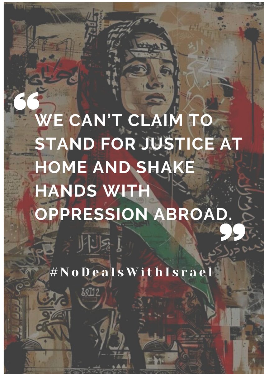GaffarAliya's tweet photo. #NoDealsWithIsrael https://t.co/9PcfYwubOX