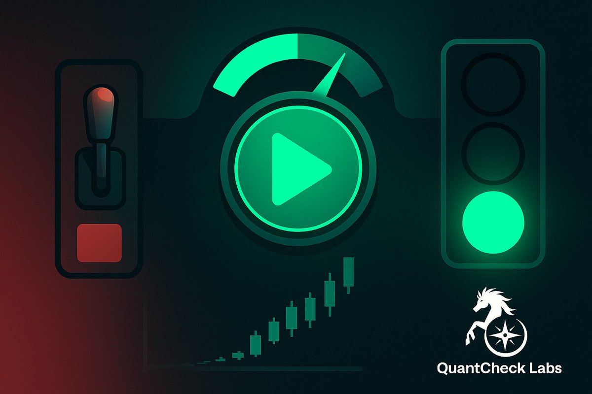 QuantCheckLabs's tweet image. CRYPTO TRADERS:

Our quant model signaled to exit crypto on July 18th due to BTC&apos;s weakness vs other asset classes. At that time $BTC was at 119K.

Today (BTC at 111K), for the first time in 55 days, the model has signaled an entry into crypto.