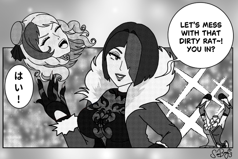 My two mains hanging out (a headcanon)

#TEKKEN8 #AnnaWilliams #AlisaBosconovitch #TekkenFanart