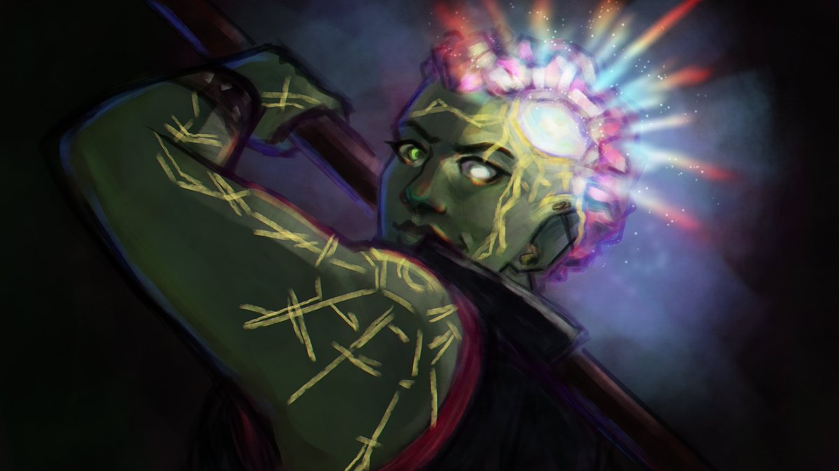 ashton i drew at work. love them.

#criticalrolefanart #bellshells