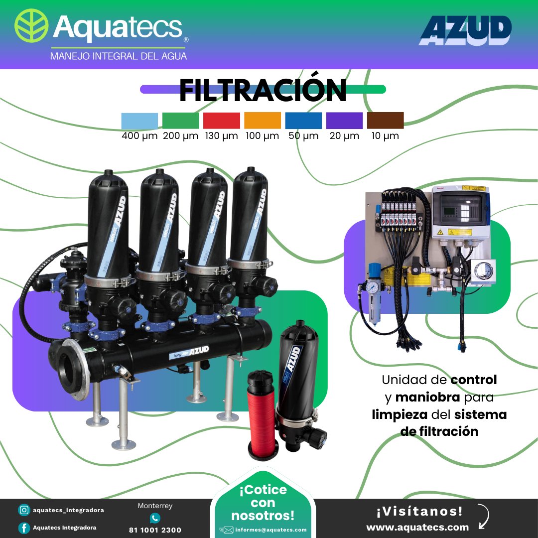 Aquatecs_Int's tweet photo. Filtración de Discos Automático Autolimpiante🔄🌀⚙️💪✨

#filtración
#filtrosdediscos
#automatico
#autolimpiante https://t.co/8iUtMGkJ9F