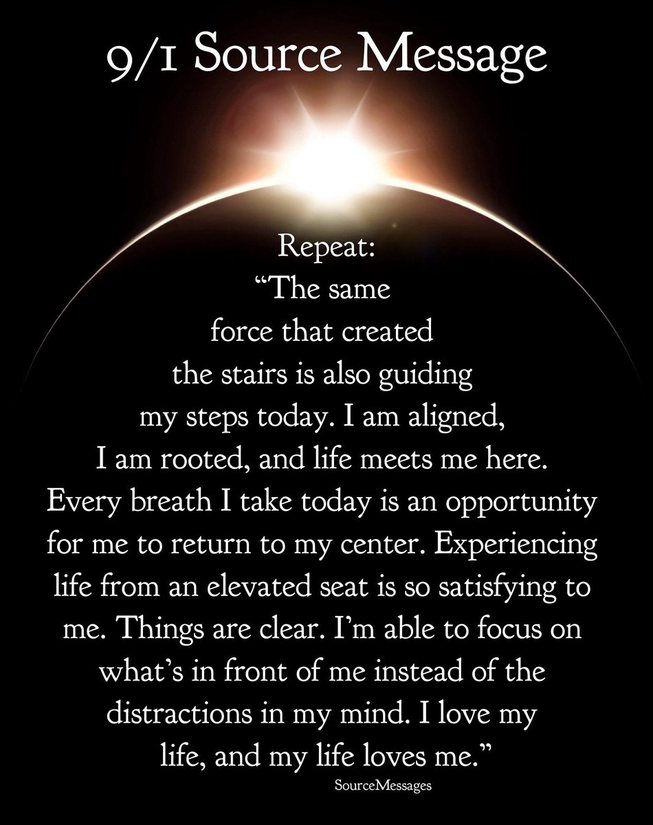 SourceMessagess's tweet image. Every breath I take today is an opportunity for me to return to my center. ♥️