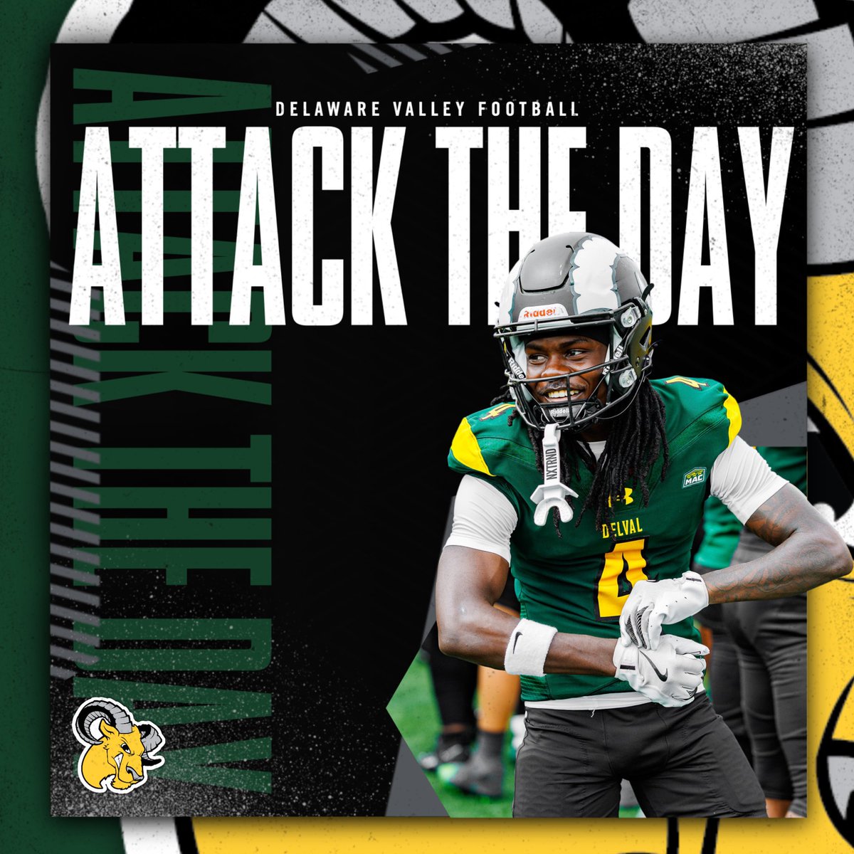 Attack the day!
#DelValFootball #Family