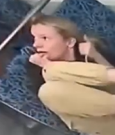 Apoclord's tweet photo. @fakedupworld @Thought8Virus @elonmusk Like I said, I'm not a medical expert, or a forensic analyst , but do you know what I did notice?  Was he stabbing her with the squib?  She clearly swapped her phone to her right hand but less than a second from when she was stabbed to the 2nd frame blood appears on her knee. https://t.co/pntw4dgLay