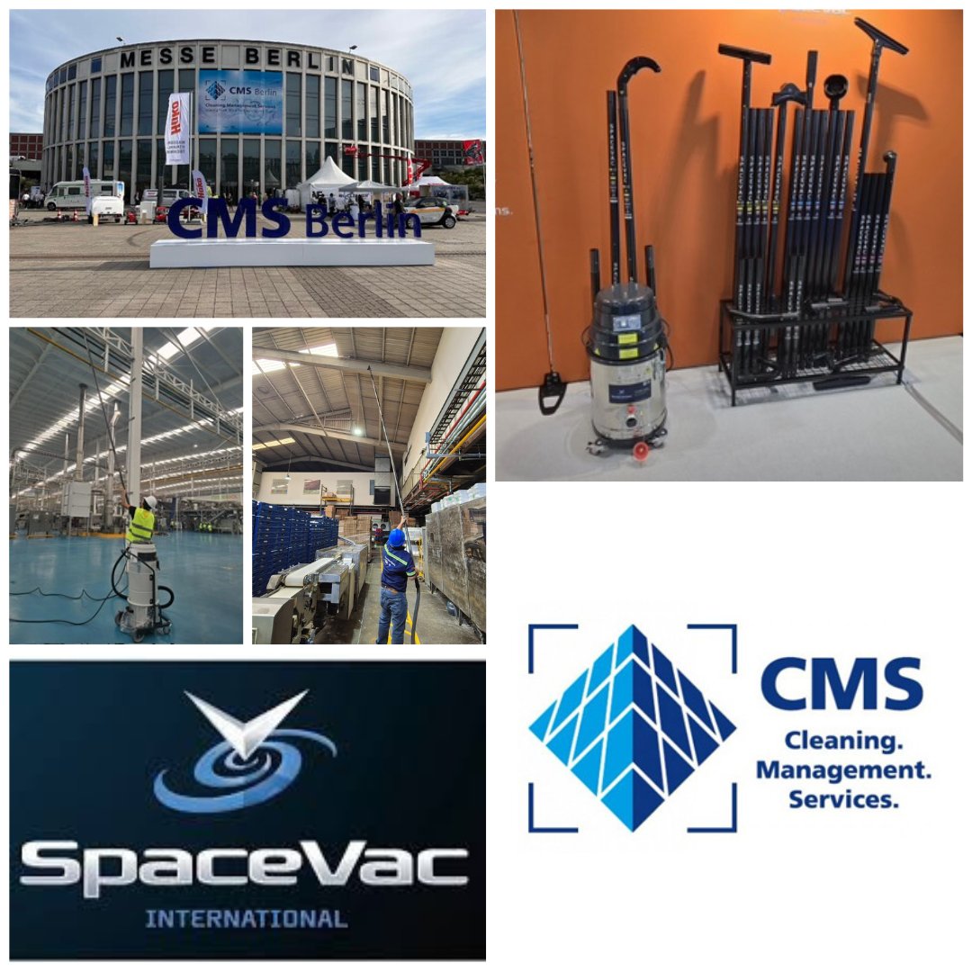 🚀 SpaceVac International is heading to CMS Berlin, 23–26 Sept!
📍 Hall 5.2, Booth 214
Meet the team, see live demos, and discover safer, smarter high-reach cleaning.
#CMS25 #CMSBerlin #MesseBerlin
