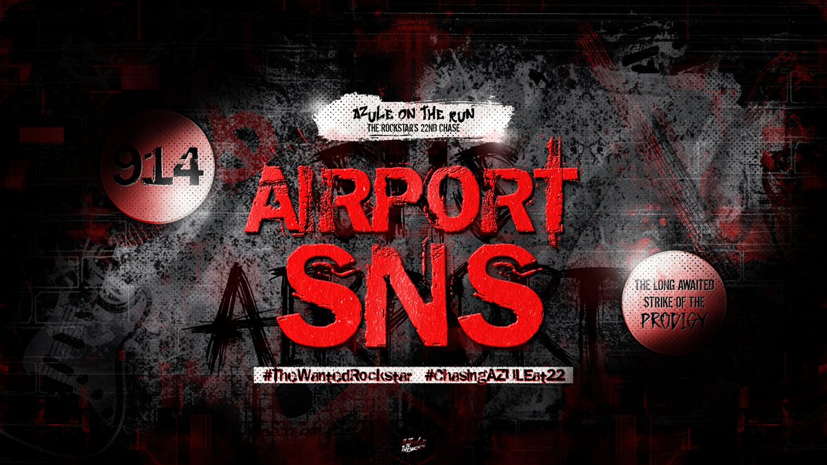 AZULE on the Run: The Rockstar’s 22nd Chase tweet media