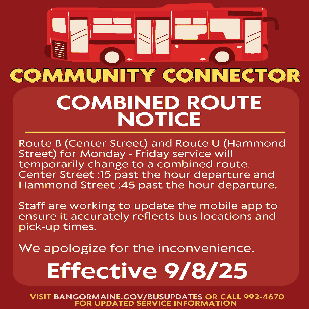 batcc's tweet image. 📢Community Connector Temporary Changes📢