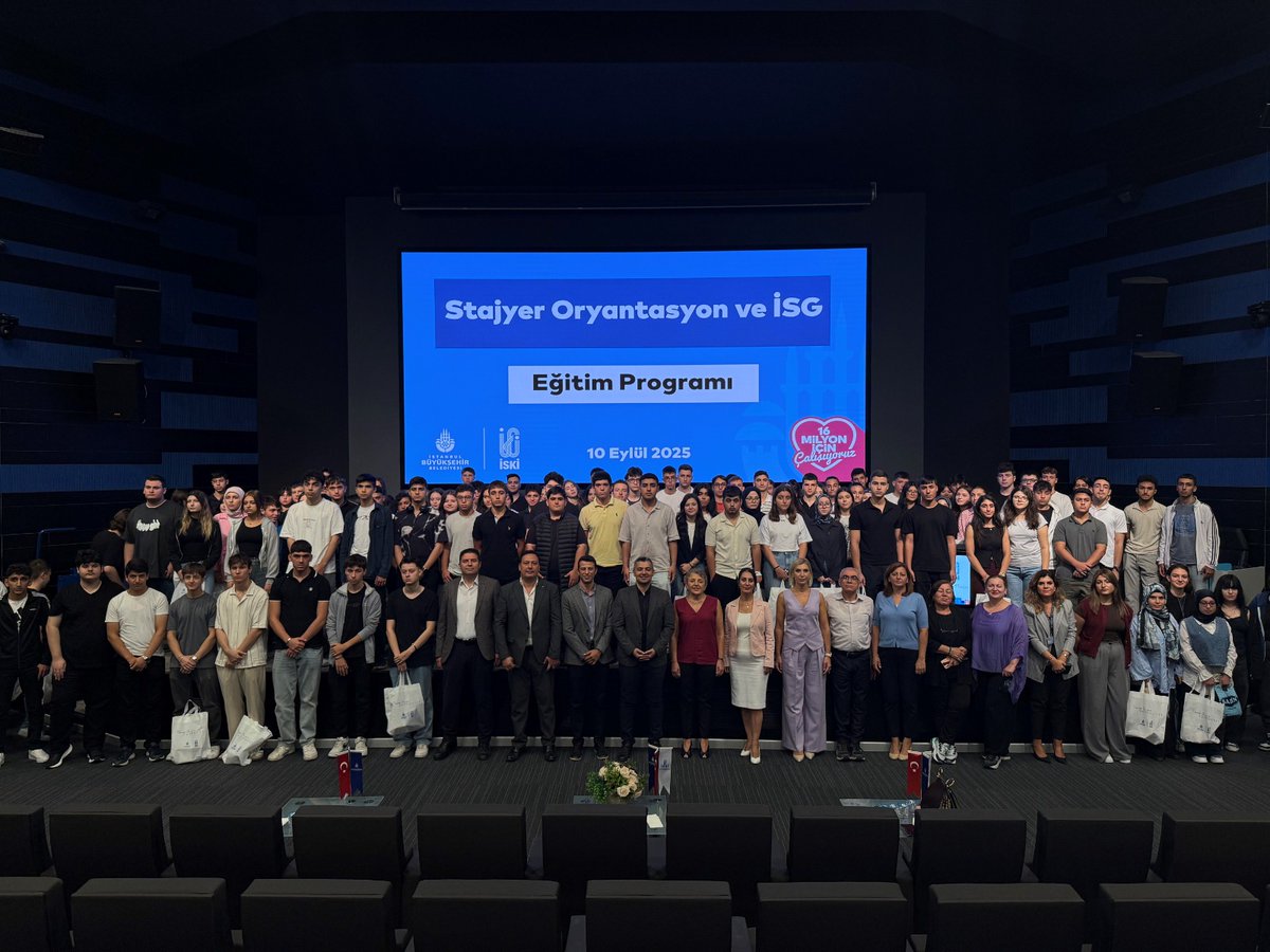 2025-2026 Eğitim öğretim döneminde kurumumuzda staja başlayan meslek lisesi öğrencileri için İSKİ tanıtım sunumu, kvkk, isg eğitimleri ve su kullanma bilinci seminerini içeren oryantasyon programını gerçekleştirdik.Yeni dönemde tüm öğrencilere başarılar dileriz.
<a href="/iskignmudurlugu/">İSKİ Genel Müdürlüğü</a>