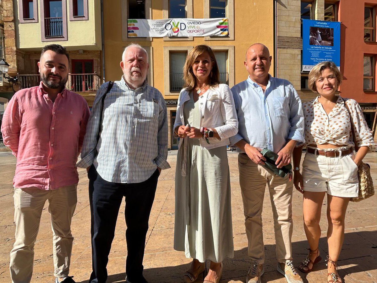 🎉Enhorabuena a Oviedo por su nombramiento como 𝗖𝗶𝘂𝗱𝗮𝗱 𝗘𝘂𝗿𝗼𝗽𝗲𝗮 𝗱𝗲𝗹 𝗗𝗲𝗽𝗼𝗿𝘁𝗲 𝟮𝟬𝟮𝟲

🚨Noticia👇🏻
La Gala del Deporte asturiano se celebrará en el Auditorio Príncipe Felipe tras el acuerdo entre APDPA y <a href="/ConchitaMendezS/">Conchita Méndez</a>, Concejala de Deportes del <a href="/aytoviedo/">@aytoviedo</a>