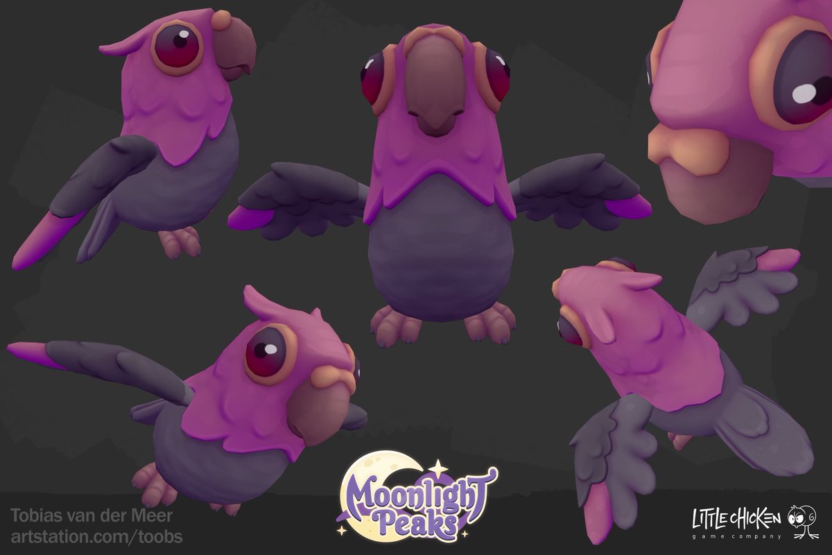 Moonlight Peaks - Wishlist Now! 💜 tweet media