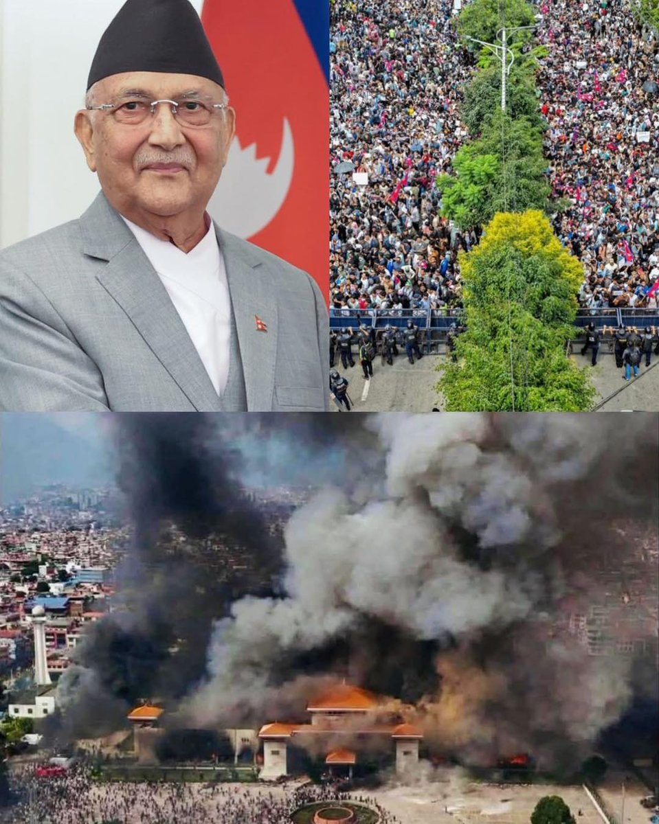 🔴 Muri Népal, abanyagihugu baraye batembagaje Leta !

Nepal ni igihugu kiri muri Asia y'ubumanuko, hagati y'Ubushinwa n'Ubuhindi. Ni kimwe mu bihugu umushikiranganji wa mbere aba ariwe afise ubutegetsi (régime parlementaire). Ni kimwe mu bihugu birangwa n'ibiturire, akarwi