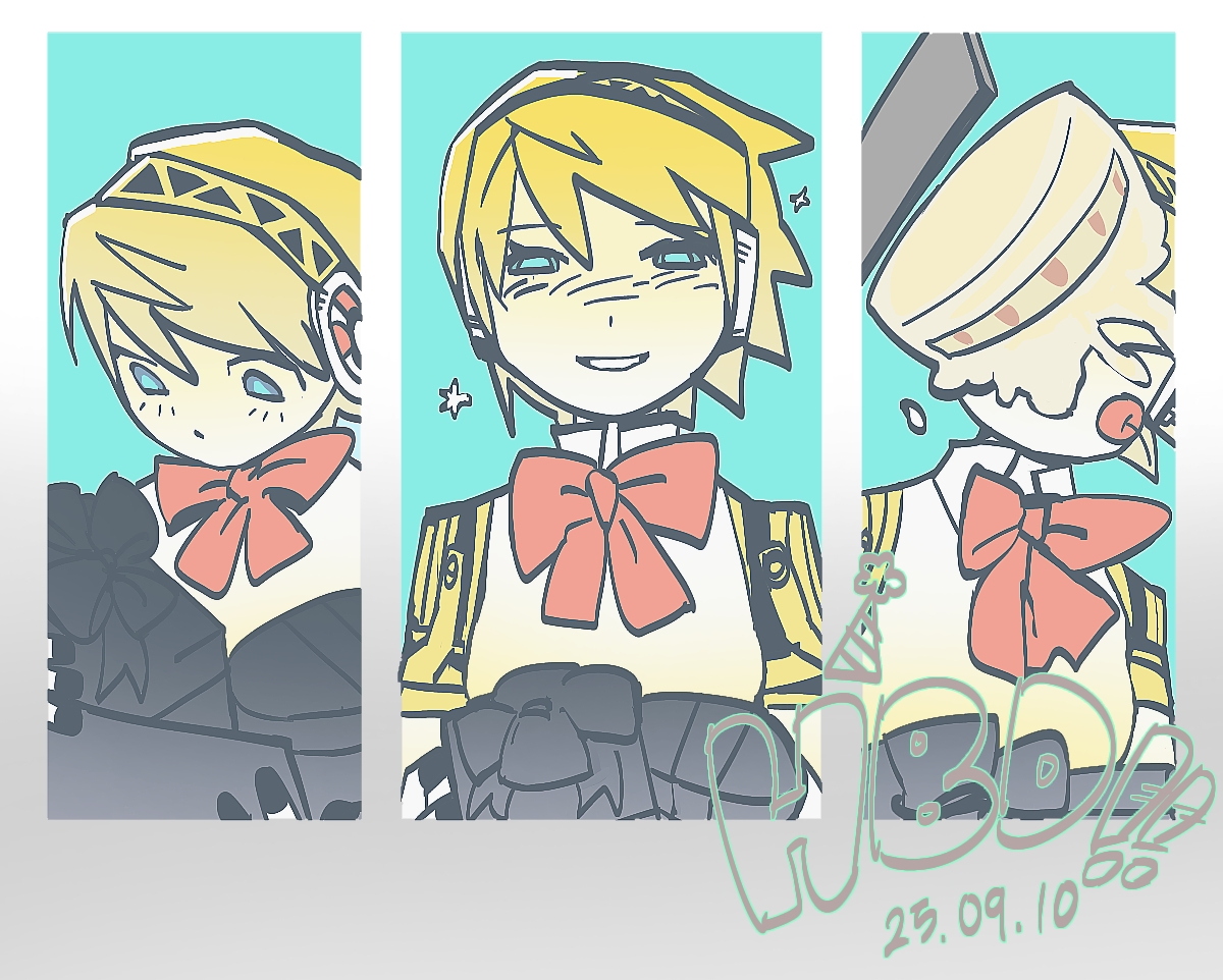 #アイギス誕生祭2025
💛💛💛