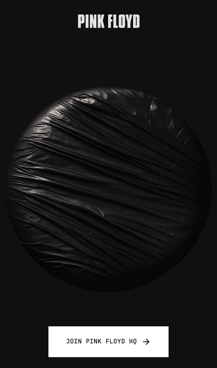 Ça bouge sur le site de Pink Floyd... 👀