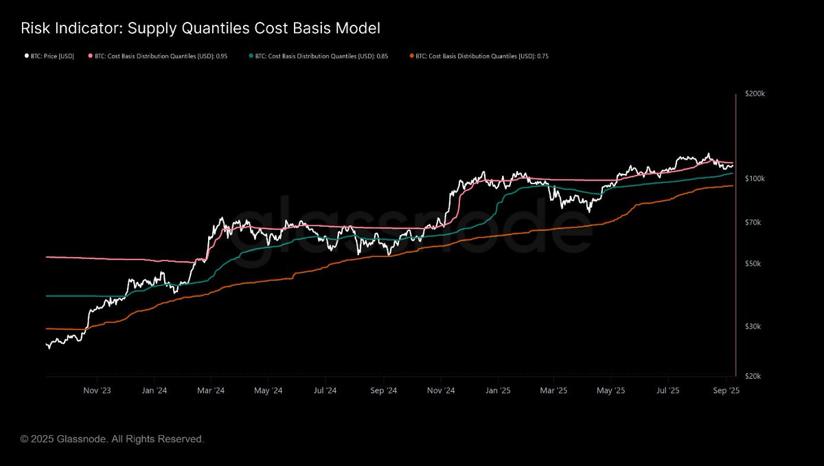 Zincir üstü verilerin istatistiki ölçümüne göre;  Bitcoin sahiplerinin %85’inin maliyeti 105 bin dolar seviyelerinde. 

Piyasanın %95’inin kara geçmesi için ise 114bin dolar seviyelerinin aşılması gerekiyor. 

Güncel Bitcoin fiyatına göre piyasanın büyük çoğunluğunu kara