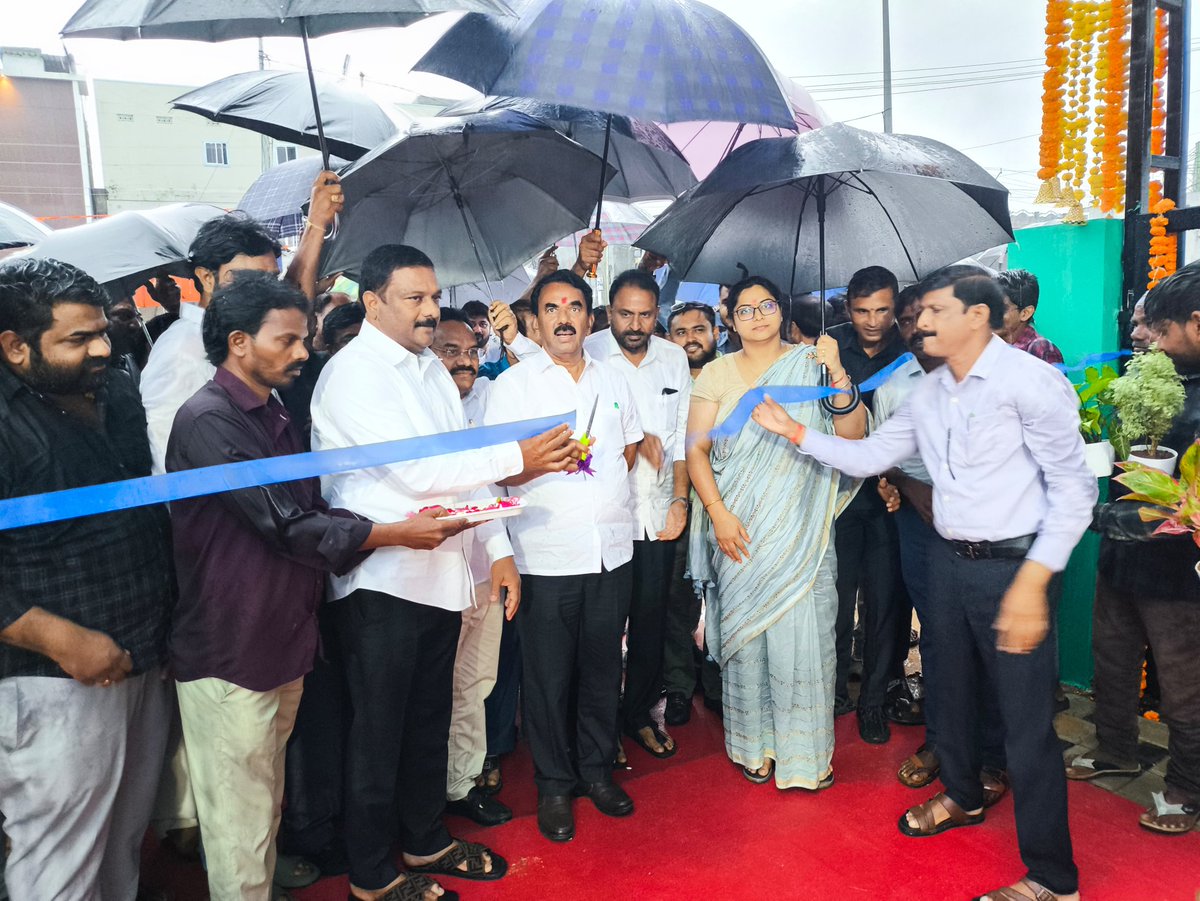 Inauguration of Dharmasagar lake view Park by Hon'ble Minister for Excise &amp; Proh. Sri Jupally Krishna Rao Garu taken up under 100 Days Action Plan in Nirmal Municipality